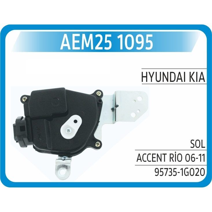 AEM KAPI KİLİT MOTORU SOL HYUNDAI ACCENT ERA 06-11 / KIA RIO CERATO 06-11 (957351G020)