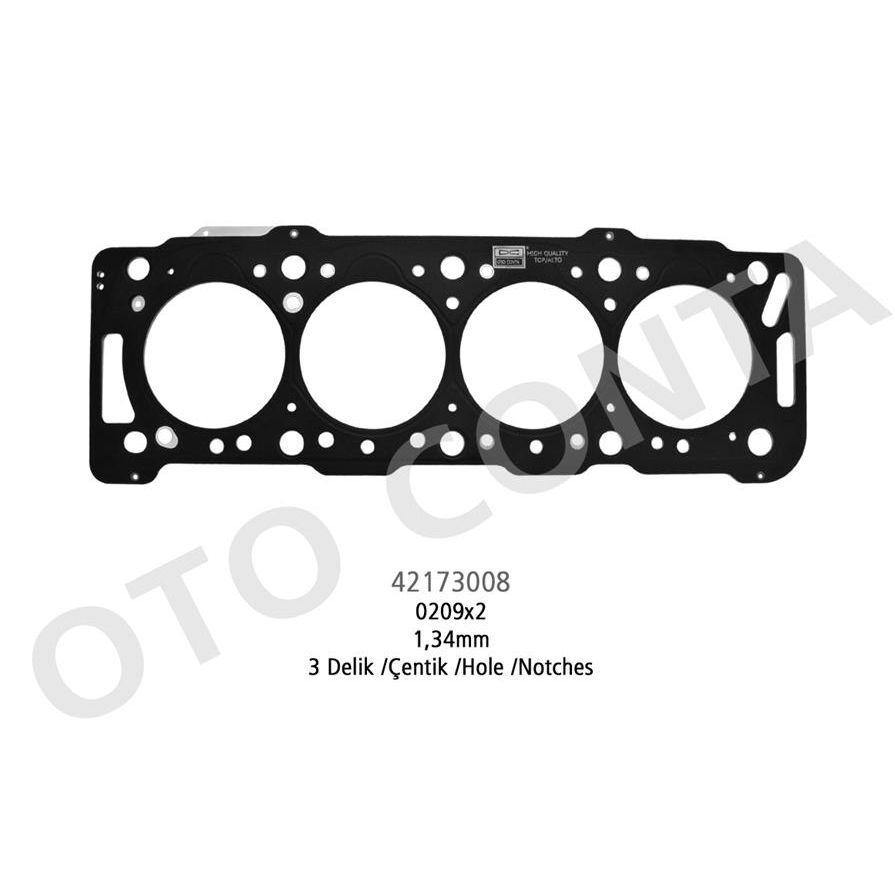 OTOCONTA SKC 3 DELİK 1.34M ÇELİK P206-P306-PARTNER-BERLINGO 1.9 DW8 (00023)