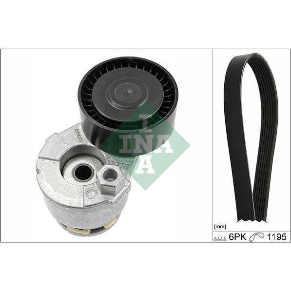 INA V KAYIŞ SETİ RENAULT CLIO IV 12> CAPTUR I 13> MEGANE IV 16> TALISMAN 16> DACIA SANDERO II 12> LODGY 13> DOKKER 13> NISSAN JUKE 12> 1.5DCI (117202495R)