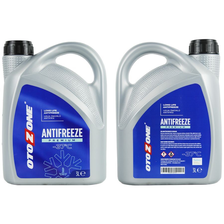 OTOZONE ANTİFRİZ 3 LT -37 C MAVİ KOLI 6 AD
