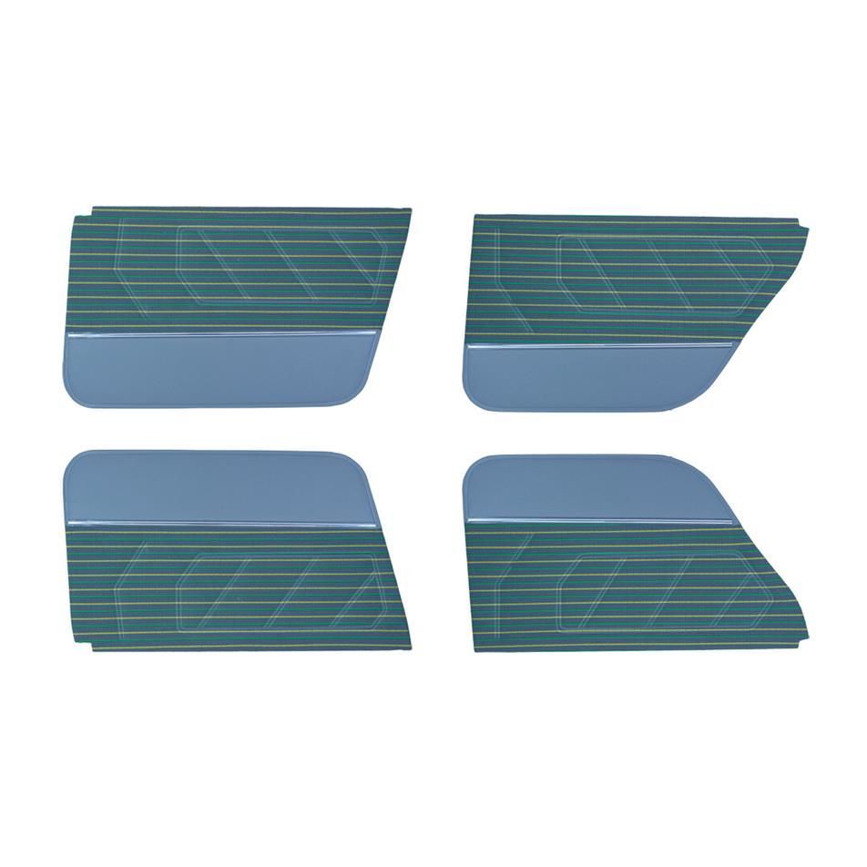 OZIS KAPI DÖŞEMESİ KUMAŞ SARI-YEŞİL ÇİZGİLİ SPRİNG R9