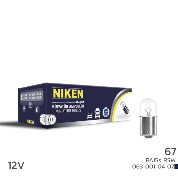 NIKEN NIKEN T16 MINYATUR AMPUL R5W BA15S 12V 10LU