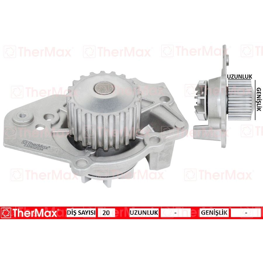 THERMAX DEVİRDAİM PEJO 205 1.6-1.6 GTI-1.8-1.9GTI 84-87 305-309-405 CITROEN BX-XB (1201.39)