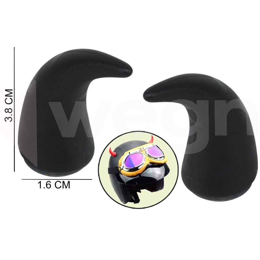 WEGNA DİREKSİYON VE KASK ÜSTÜNE TAKILAN BOYNUZ APARATI SİYAH (AKSESUAR)