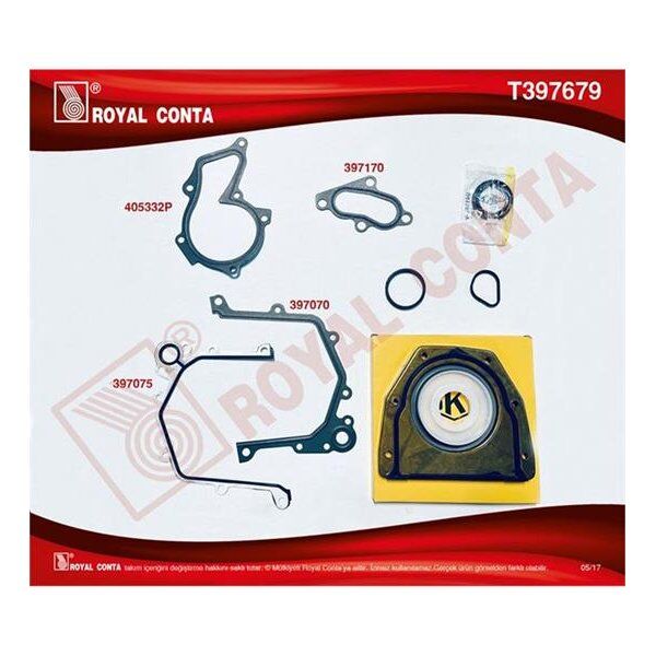 ROYAL ALT MOTOR TAKIM CONTA SKT KECELI FOCUS 1.6 16V ZETEC S / DURATEC EFI 98>04 (2M516008AA)