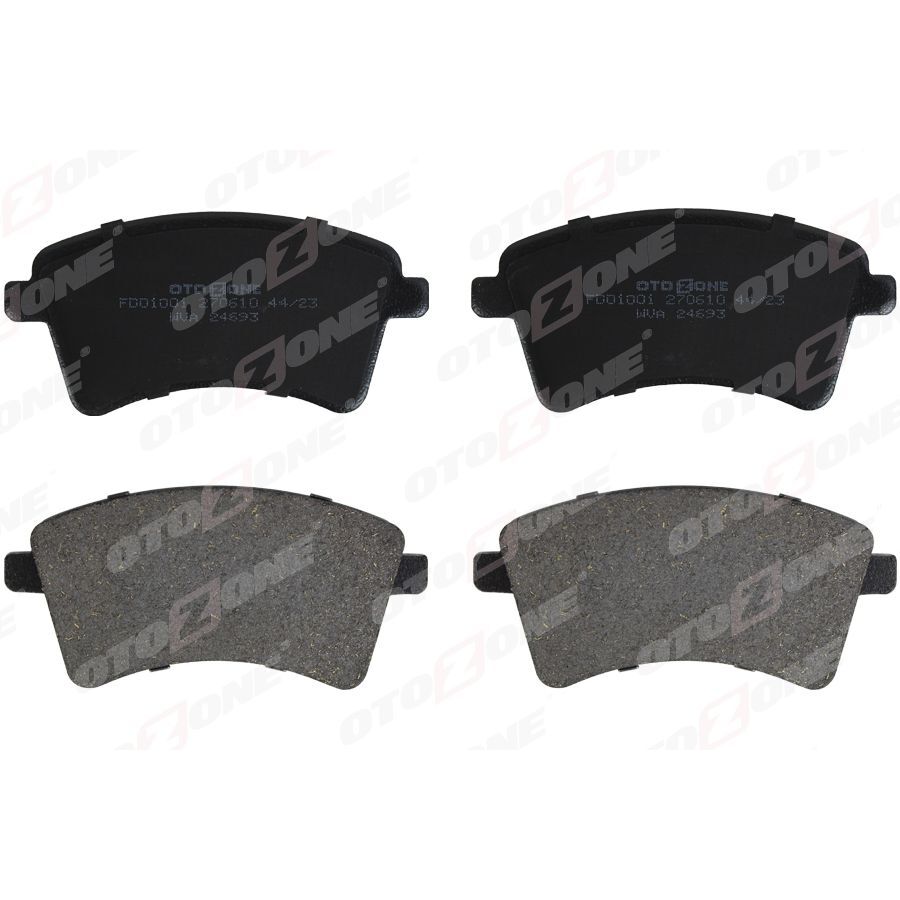 OTOZONE FREN BALATASI ON MERCEDES CITAN W415 12> . RENAULT KANGOO III 08> 1.5DCI 1.6 16V (410601334R)