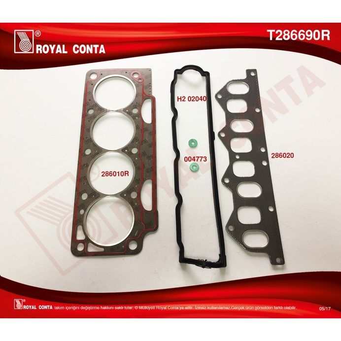 ROYAL ÜST TAKIM CONTA CLIO I 91 1.8 LAGUNA-MEGANE I 95 1.8-2.0 F3P 710/F3P 714 SKC SÜPER KALİTE (7701467058)