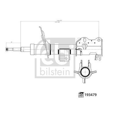 FEBI AMORTİSÖR ÖN W639 (A6393201513)