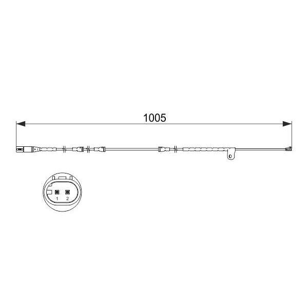 BOSCH DİSK BALATA İKAZ KABLOSU