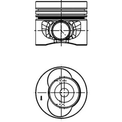 SONNE PİSTON SEGMAN 2.5 TDİ CRAFTER 163 PS BJM,BJL,CECA/B 81.50 MM (0,50) (076107065C)