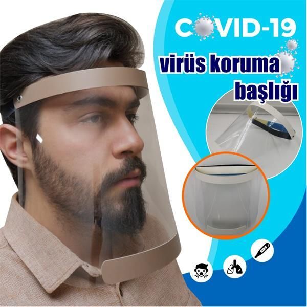 MASKE ŞEFFAF KORUMA SİPERLİĞİ PAKETI 5 LIK HIRDAVAT