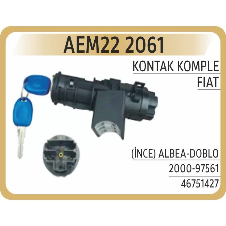 AEM KONTAK KOMPLE İNCE ALBEA-DOBLO 2000-97561 (46751427)