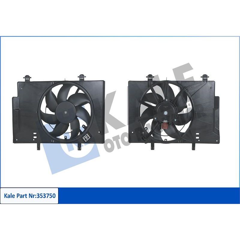 KALE RADYATOR FAN MOTORU DAVLUMBAZLI AC COURIER 1.6TDCI- 1.0 ECOBOOST 14 (ET768C607FC)