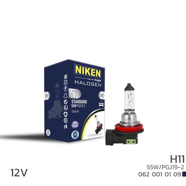NIKEN NIKEN H11 55W HALOJEN AMPUL PGJ19-2 12V 64211 (6216.A3)
