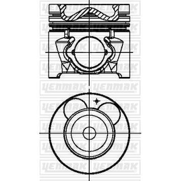 YENMAK PISTON SEGMAN 050 I20 / IX20 1.4 CRDI 90HP D4FC 75.50 MM