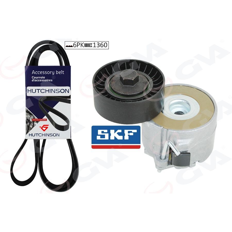 GVA ALTERNATÖR GERGİ KİTİ KÜTÜKLÜ ASTRA J 10 > CORSA D 06- CORSA E 14- 1.3CDTI K016PK1360 DTE-DTC (4708770)