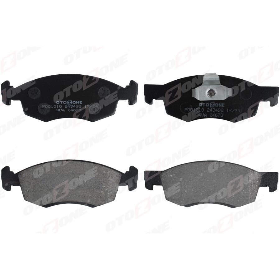 OTOZONE ÖN BALATA DACIA LOGAN 07> LOGAN PICK-UP 08> LOGAN EXPRESS 09> SANDERO 08> 260X22 (6001549803)