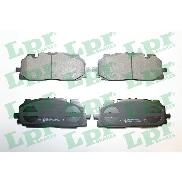 LPR DİSK FREN BALATASI ÖN Q7 4MB 2015 (4M0698151AA)