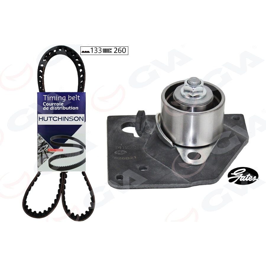 GVA EKSANTRİK GERGİ KİTİ 133X260 RENAULT MEGANE II 02 SCENIC II 03 LAGUNA II 05 NISSAN PRIMERA 03 SUZUKI GRAND VITARA II 05 1.9DCI F9Q (7701474443)