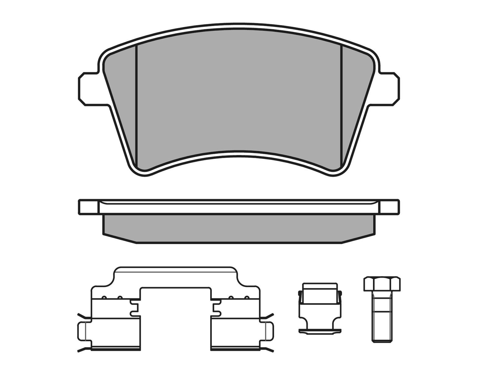 Meyle Fren Balatası W415 Citan Ön (A415 430 03 10)