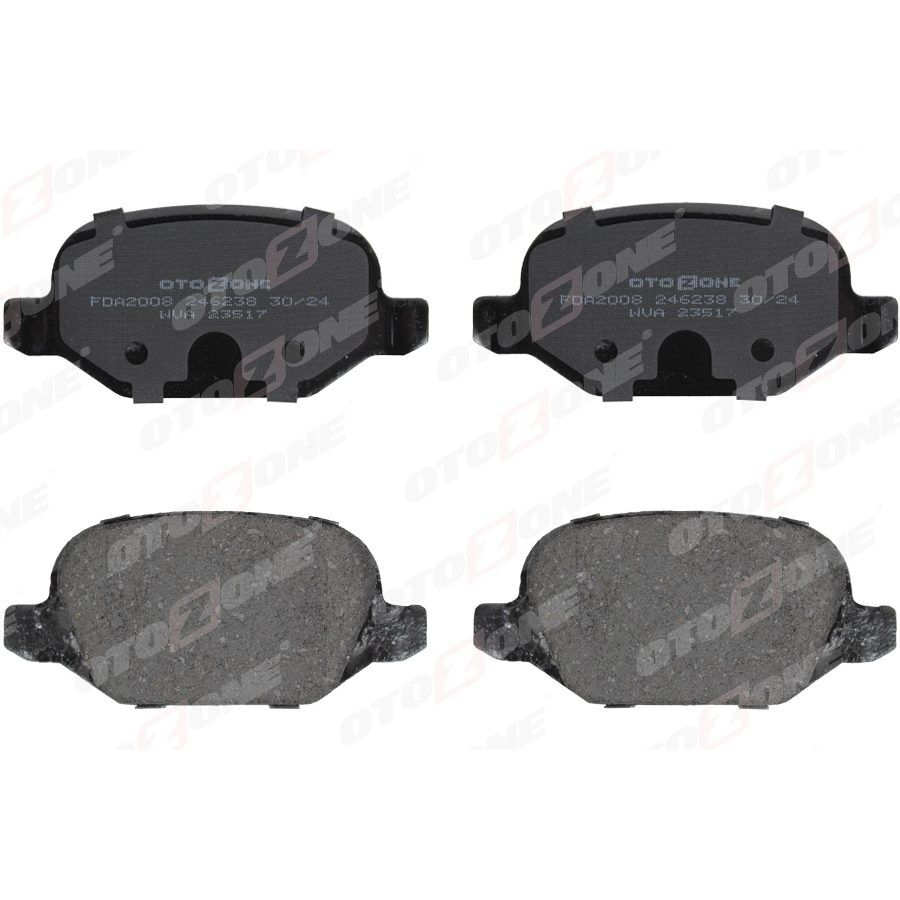 OTOZONE ARKA FREN BALATASI FIAT LINEA 09> ALFA 147 01>156 97>03 GT 03>10 (77362275)