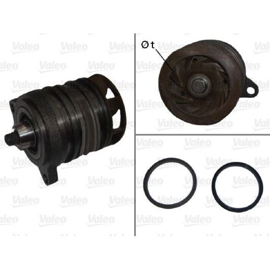 VALEO SU POMPASI VOLKSWAGEN TOUAREG (070121011A)