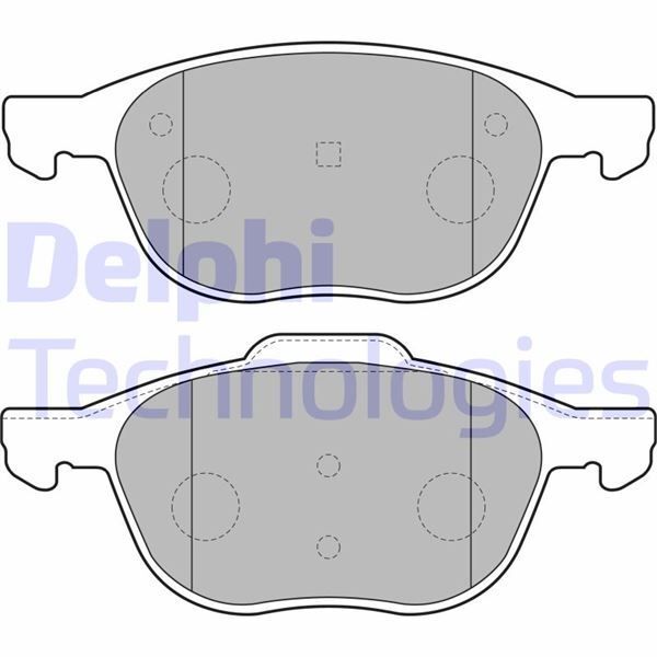 DELPHI ÖN BALATA FOCUS 04 18 CMAX 07 19 KUGA I -II 08 14 VOLVO V40 19 C30 06 12 S70 08 13S40 04 12 V50 04 12 MAZDA 3 03 09 5 05 09 (30742030)