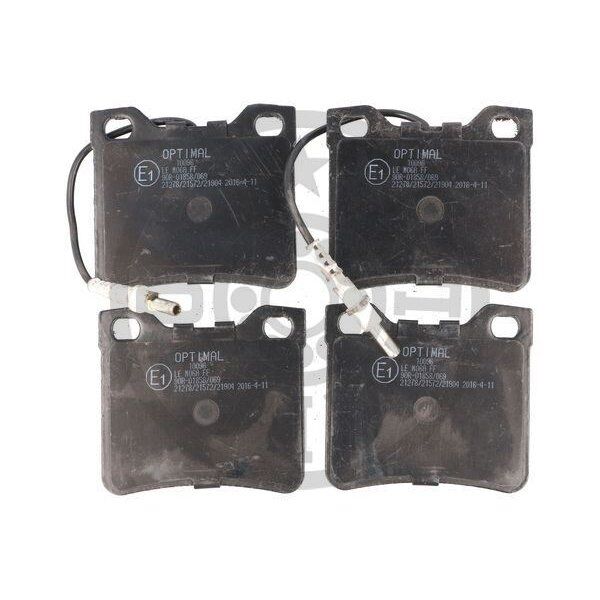 OPTIMAL FREN BALATASI ARKA MERCEDES W638 B901 B902 . PEUGEOT 406 605 (A0034200020)