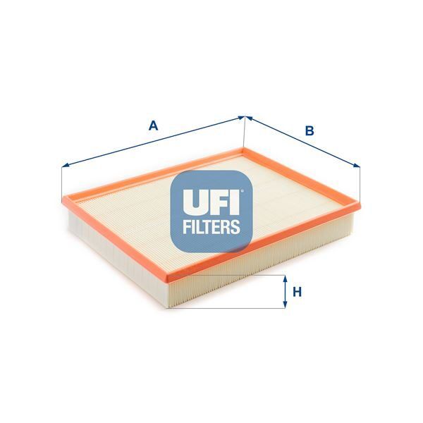 UFI HAVA FİLTRESİ VECTRA C 1.6-2.0 16V 03 > SIGNUM 03 > CROMA 05 > (55183307)