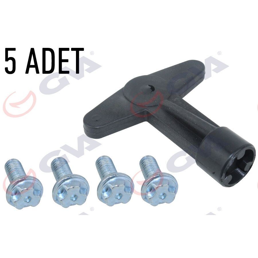 GVA KİLİTLİ BİJON TAKIMI RENAULT CLIO-MEGANE PİMSİZ PAKET 5 (7700422600)