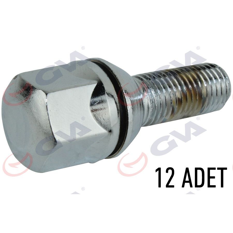 GVA BİJON CİVATASI RENAULT 9-11 PULLU KROMAJLI PAKET 12 (8200058101)