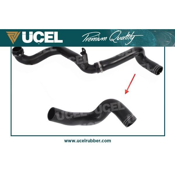 UCEL TURBO ÇIKIŞ HORTUMU PEUGEOT BIPPER-CITROEN NEMO-FIAT FIORINO 1.3 HDI PLASTİK PARÇA HARİÇ (0382.RC)
