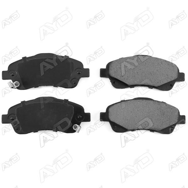 AYD ÖN FREN BALATA TOYOTA AVENSIS 2.0L 1AZ-FE 1AZFSE AZT250 03-08 / AVENSIS 1.6L 3ZZFE VVTI ZZT250 03-08 (0446505130)