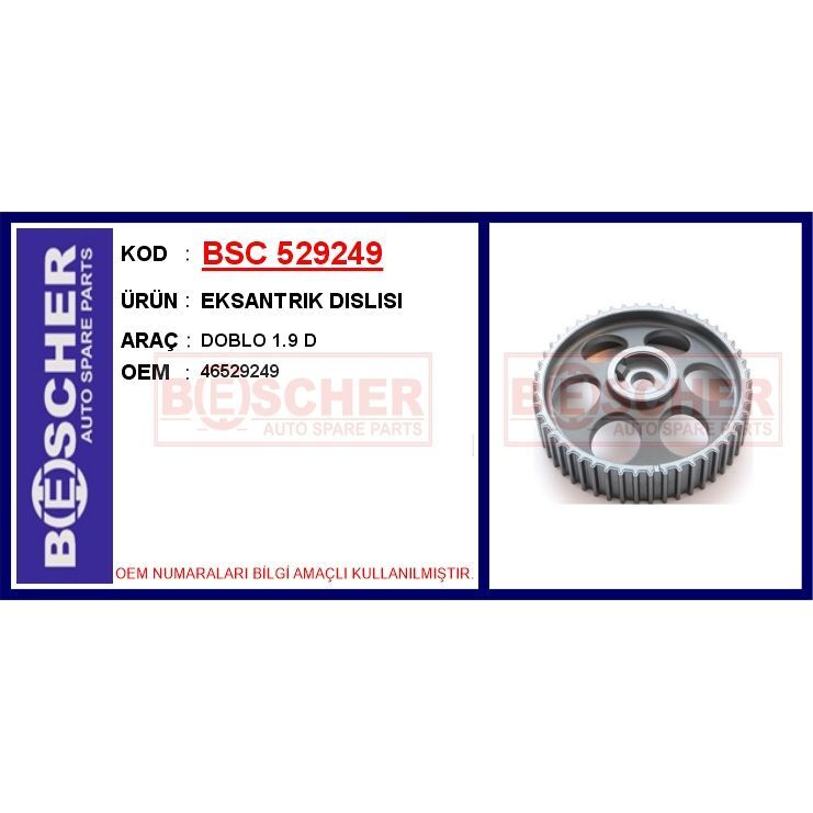 BESCHER EKSANTRIK DISLISI DOBLO 1.9 D (46529249)