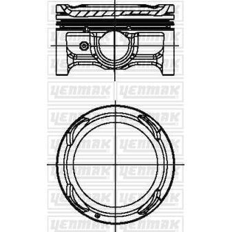 YENMAK PİSTON SEGMAN 050 HYUNDAI ACCENT BLUE 1.4L G4LC 6 ILERI 11-> / İ20 1.4L G4LC 6 ILERI 15-> ÇAP 72.50 MM / ÖLÇÜ 1.0 X 1.2 X 2.0 ADET FIYATIDIR (2304003AA0050)