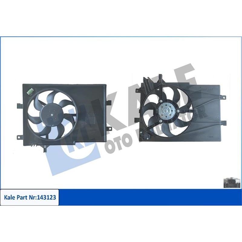 KALE RADYATOR FAN GRUBU DAVLUMBAZLI FIAT PALIO-ALBEA 1.2 8V 16V 98 09 MT KLİMALI FAN MOTORU DAVLUMBAZLI (46826688)