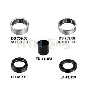 SNR TORSİYON TAMİR TAKIMI KİTİ SAXO-AX-P106 STABILIZATÖRE SAHIP ARAÇLAR IÇIN X (5132.56)