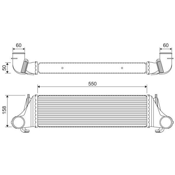 VALEO TURBO RADYATÖRÜ M57 E53 (17512247966)