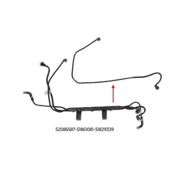 CM YAKIT BORUSU BRAKET HARİÇ EURO 5 DOBLO 1.3 D MULTIJET 10 > (51829339)