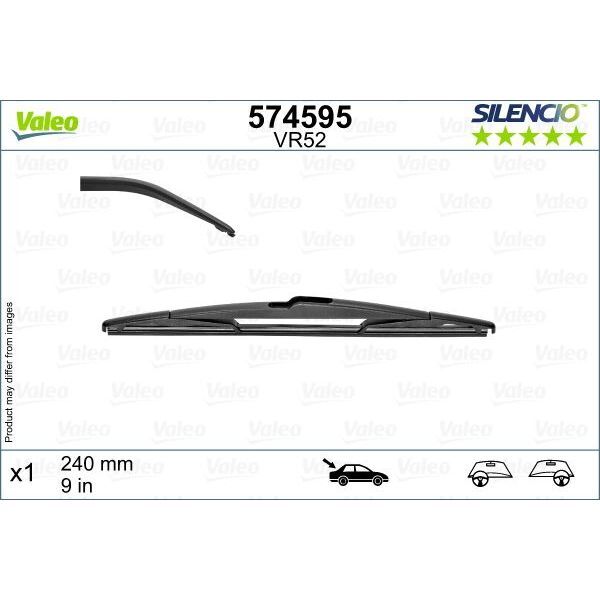 VALEO ARKA SİLECEK PEUGEOT P5008 16 RENAULT MEGANE IV-TALISMAN X1 240 MM (1631823680)