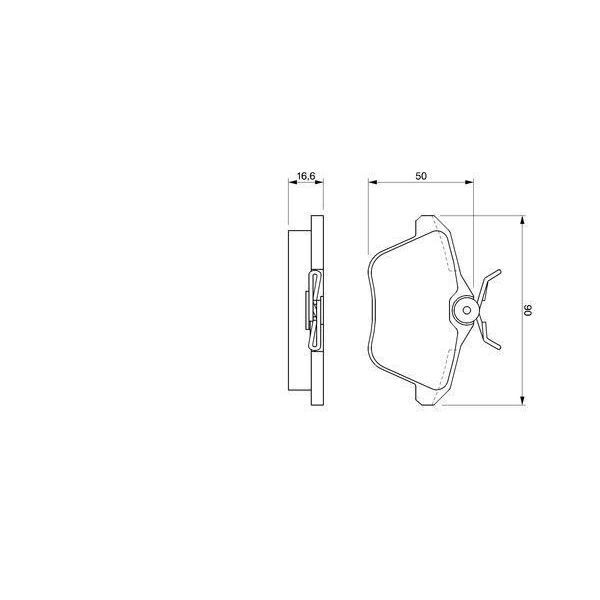 VALEO ARKA FREN BALATASI ALFA ROMEO 156 97 05 166 98 07 164 93 98 LANCIA KAPPA 95 01 (71712910)