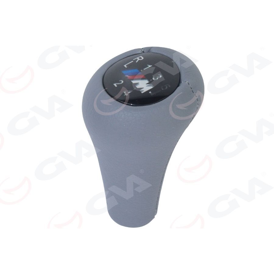 GVA VİTES TOPUZU BMW M POWER 5 VİTES IŞIKLI E30 E34 E36 E39 E46 E60 E90 E92 GRİ DERİ (25112231550G)