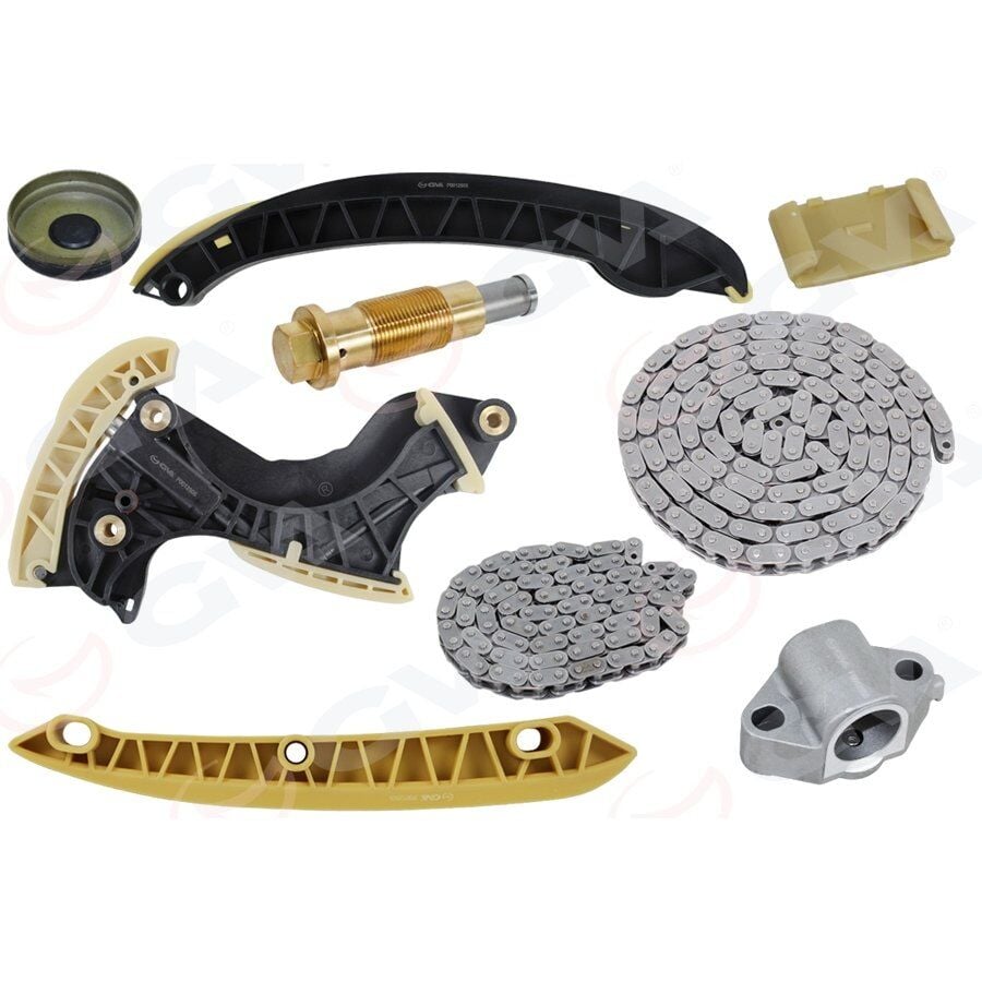 GVA EKSANTRIK ZINCIR SETI MERCEDES M271 KOMPRESSOR W203 CL203 W204 C209 W211 R171 BALANS GERGILI (A0009932176)