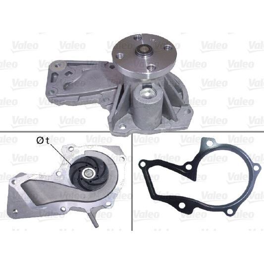 VALEO DEVIRDAIM SU POMPASI FIESTA V FUSION 01 > FIESTA VI 08 > 1.25 1.4 1.6 FOCUS II 1.4 16V 1.6 16V 04 > FOCUS III 1.6 TI VCT 2.0 ST 11 > C MAX 1.6 ECO 10 > B MAX 1.4 1.6TI 12 > MONDEO IV 1.6 16V 07 (31219176)
