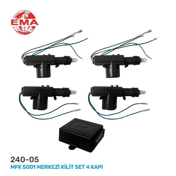 EMA MFK-5001 MERKEZİ KİLİT SET 4 KAPI