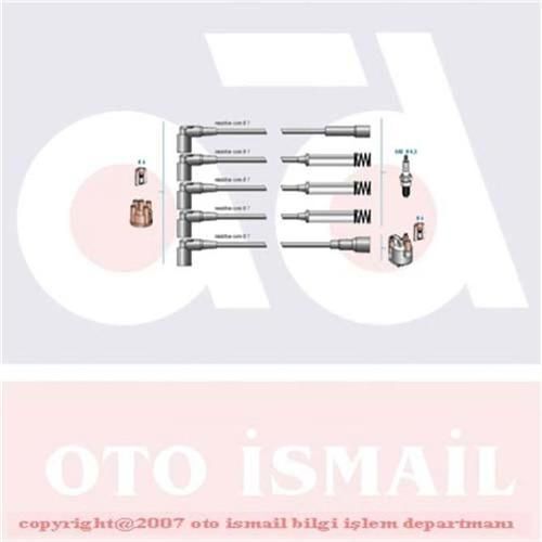 DODUCO BUJİ KABLOSU OPEL A KASA TÜM MODELLER 4 TÜPLÜ (1612537)