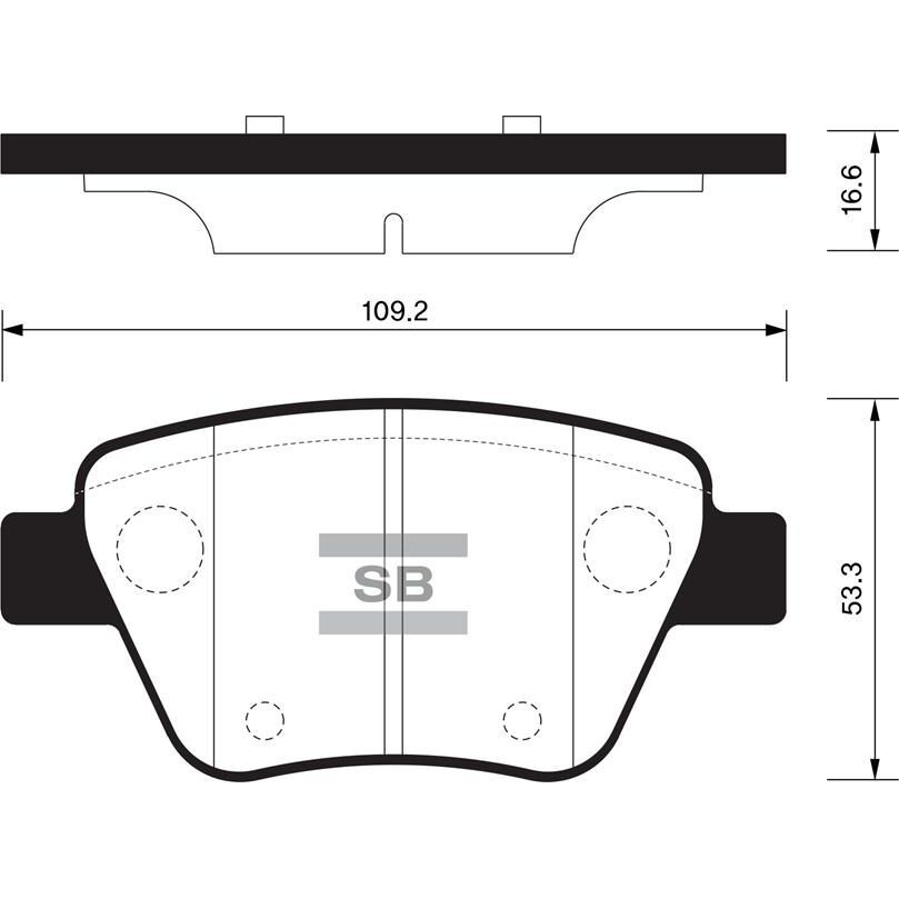 SANGSIN ARKA BALATA CADDY-GOLF6-JETTA-A3-OCTAVIA-SUPERB 10 > (2K5698451)
