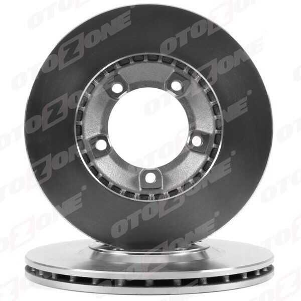OTOZONE ÖN FREN DİSKİ HAVA KANALLI HYUNDAI H100 2.5L D4BA D4BF 4D55 4D56 PANELVAN 94-05 / 2.6L D4BB KAMYON ET 96-03 253 ÇAP X 5 BIJON - ADET DISK FIYATIDIR (5812944010)