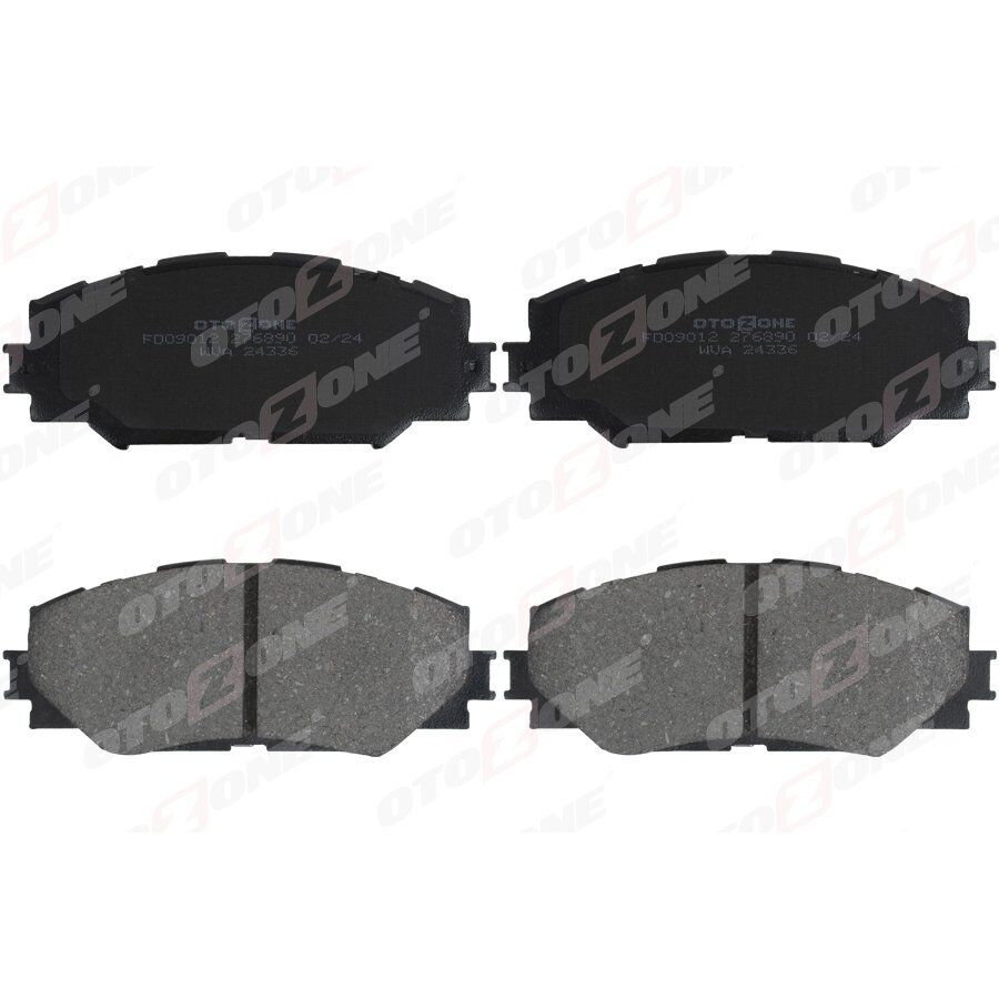 OTOZONE ÖN FREN BALATA TOYOTA AURIS. COROLLA 1.6L 1ZR-FE ZRE151 07-11 / 1.33L 1NR-FE NRE150 6 VITES 10-12 (0446542160)