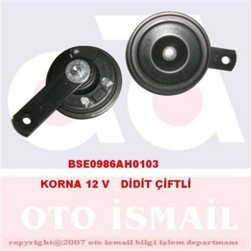 BOSCH KORNA 12 V DİDİT ÇİFTLİ